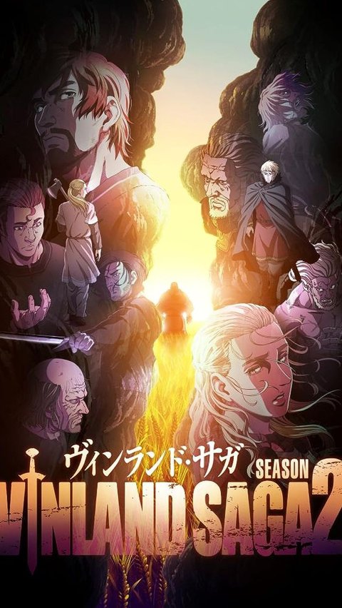 3. Vinland Saga Season 2 (Rating 8,84)<br>