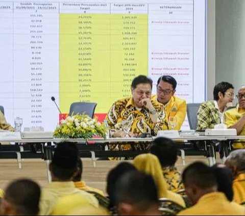 FOTO: Dihadiri Ridwan Kamil, Airlangga Hartarto Beri Pengarahan Calon Kepala Daerah dan Wakil Kepala Daerah Partai Golkar se-Indonesia