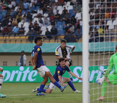 FOTO: Momen Jerman Hajar AS 3-2: Gol Bilal Yalcinkaya di Menit Terakhir Ini Jadi Kunci Masuk ke Babak Perempat Final Piala Dunia U-17 2023