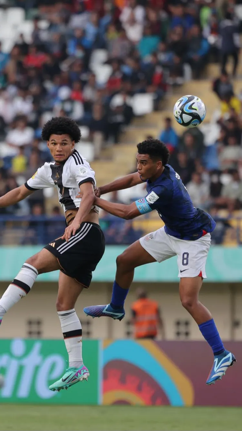 FOTO: Momen Jerman Hajar AS 3-2: Gol Bilal Yalcinkaya di Menit Terakhir Ini Jadi Kunci Masuk ke Babak Perempat Final Piala Dunia U-17 2023