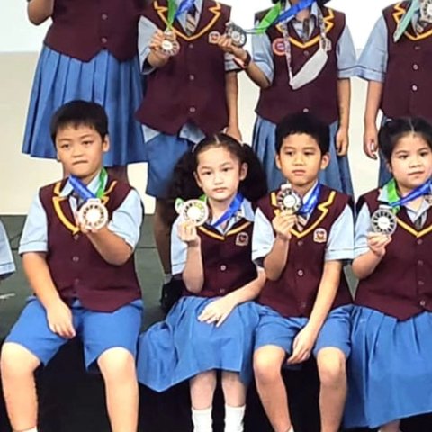 Cantik dan Cerdas, Potret Sheva Anak Ussy dan Andika Pratama yang Lolos Lomba Matematika di Singapura