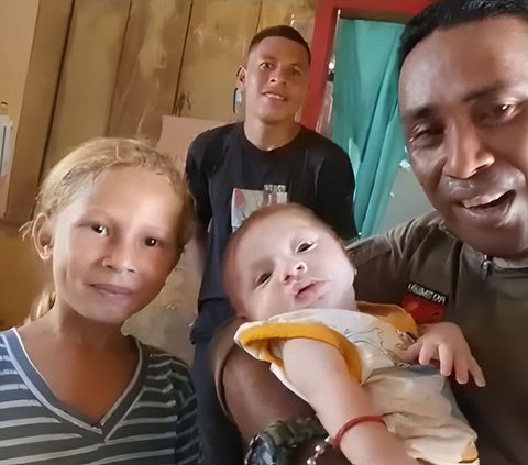 Indonesian Family in Maluku with 3 Foreign-Looking Children Causes a Stir, Netizens Busy Debating the Cause