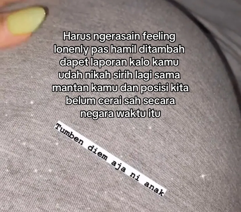 Pilu Wanita Ditalak Saat Hamil Satu Bulan, Suami Malah Nikah Siri dengan Mantan