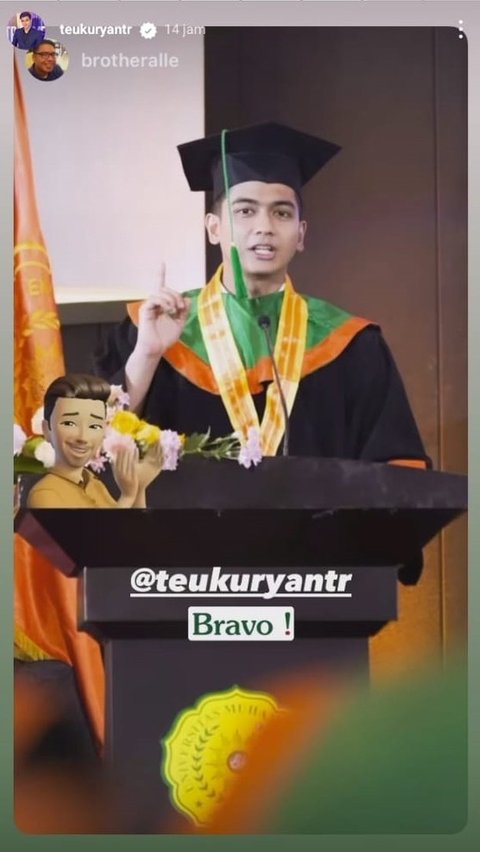 Beragam ucapan selamat di terima Ryan di media sosial Instagram. Ia juga terlihat merepost beberapa ucapan yang menyebutkan namanya.