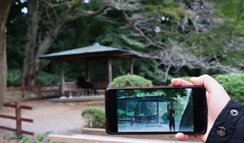 5. Japanese Garden Shinjuku Gyoen Muncul di Film Makoto Shinkai