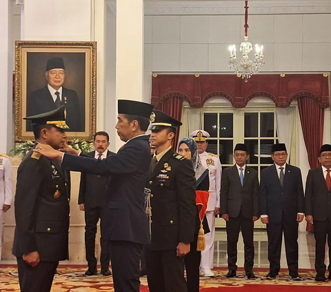 Begini Isi Arahan Jokowi ke Panglima TNI Agus Subiyanto