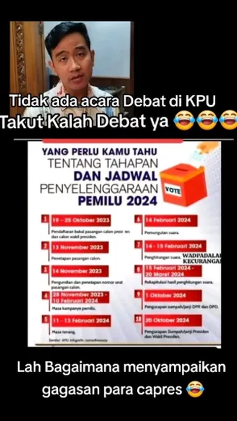 CEK FAKTA: Hoaks Tidak Ada Debat Capres-Cawapres 2024