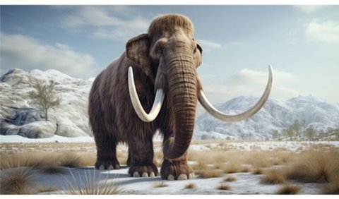 <b>5. Mammoth Berbulu</b><br>