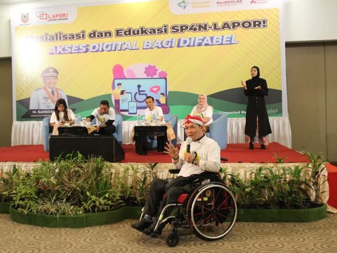 Kalsel Jadi Provinsi Pertama Sosialisasikan SP4N LAPOR Bagi Difabel