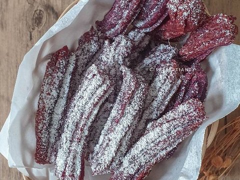 Resep Churros Ubi Ungu