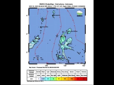 Seorang Pekerja Tewas Jatuh dari Tower di Ternate Setelah Gempa Magnitudo 6,6 Halmahera Barat