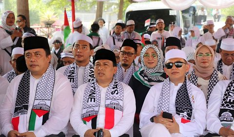 Dalam aksi ini, Pemkab Bekasi, ujar Dani, melalui Baznas menggalang donasi khusus yang ditujukan untuk bangsa Palestina. Donasi ini akan disalurkan kepada Baznas Pusat.<br>