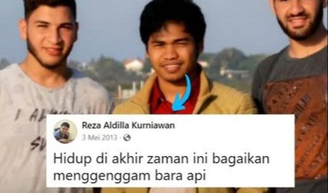 Postingan itu diketahui disampaikan oleh Reza sekitar 10 tahun lalu, tepatnya pada 3 Mei 2013.