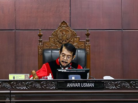 Once Said That the Position Belongs to Allah, Constitutional Judge Anwar Usman Objects to Suhartoyo as Chairman of the Constitutional Court
