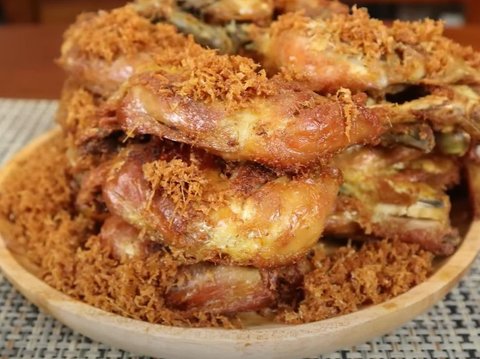 4. Resep Ayam Goreng Serundeng