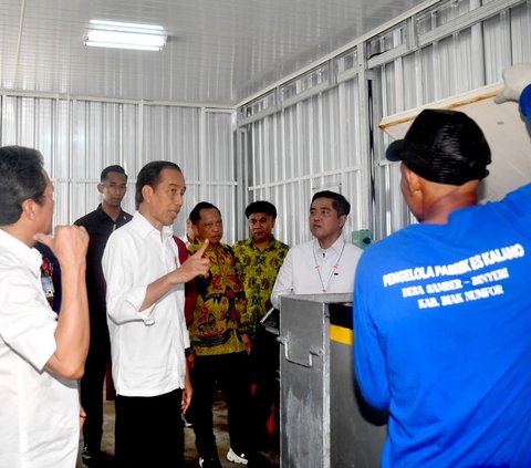 Jokowi Resmikan Kampung Nelayan Modern di Biak Papua: Jangan Sampai Gagal Lagi