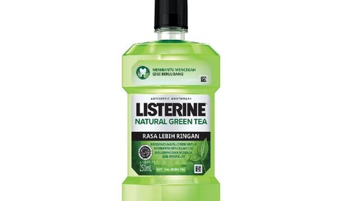 2.	Listerine Naturals Green Tea