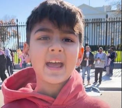 Video Anak-Anak Amerika Demo Bela Palestina di Depan Gedung Putih, Desak Israel Berhenti Bunuh Anak-Anak Gaza