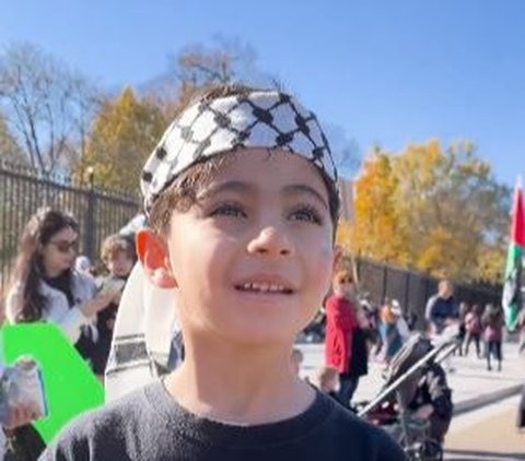 Video Anak-Anak Amerika Demo Bela Palestina di Depan Gedung Putih, Desak Israel Berhenti Bunuh Anak-Anak Gaza