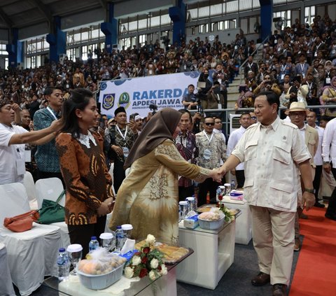 Prabowo di Rakerda APDESI: Desa Sebagai Sumber Pangan Sangat Vital