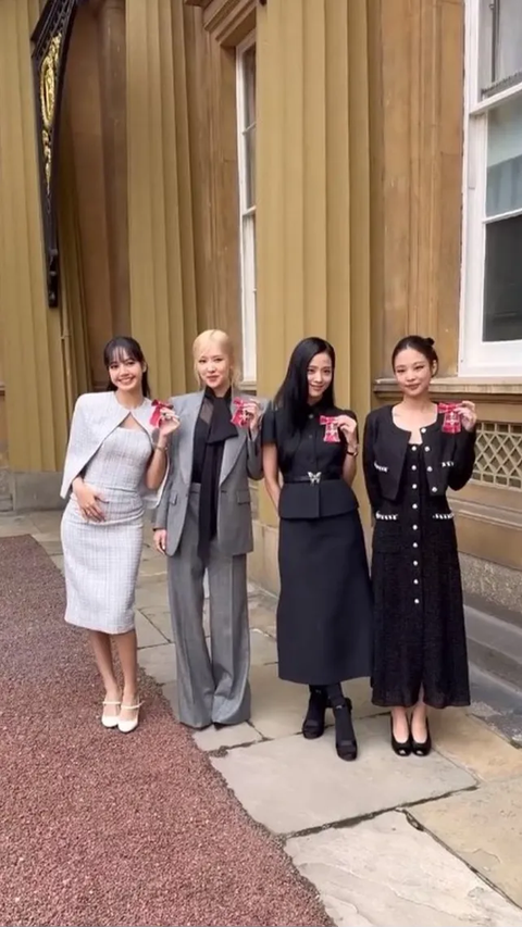 Memukau di Istana Buckingham, Blackpink Raih Gelar Kehormatan