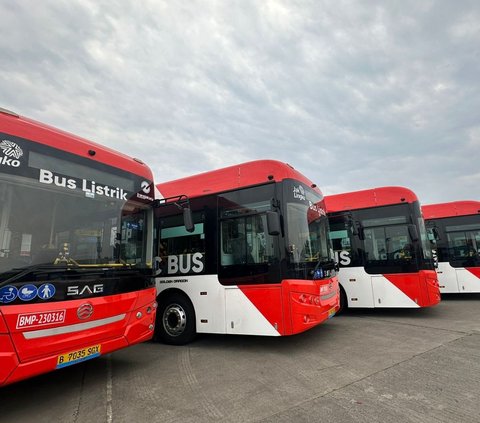 Dorong Transportasi Ramah Lingkungan, Transjakarta Tambah 22 Unit Bus Listrik