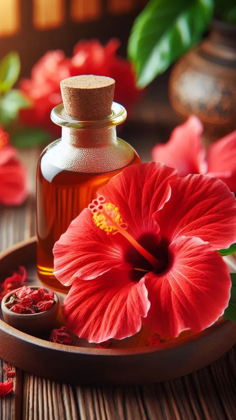 Cara Membuat Minyak Bunga Sepatu (Hibiscus Oil) untuk Mencegah Uban dan Kerontokan Rambut