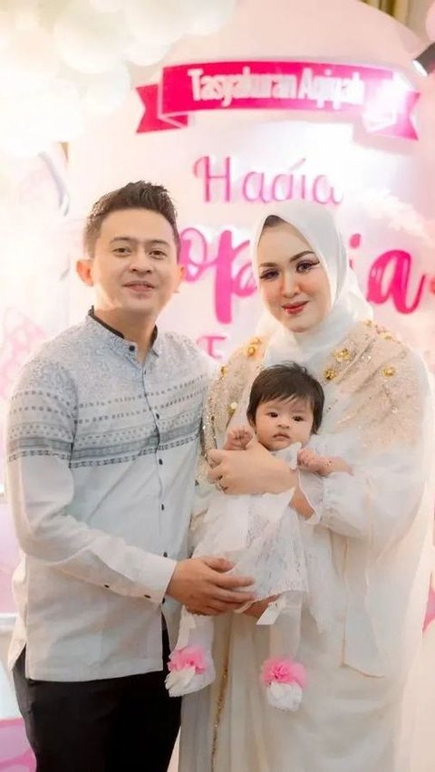 Baru Saja Aqiqah, 7 Foto Baby Hagia Putri Pertama Kiki The Potters Yang Cantik Dan Menggemaskan