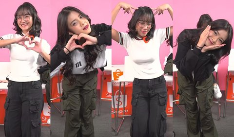 Freya and Christy JKT48 immediately strike a cute pose that amazes all Wota and netizens throughout Indonesia with their sweet and adorable appearance.
