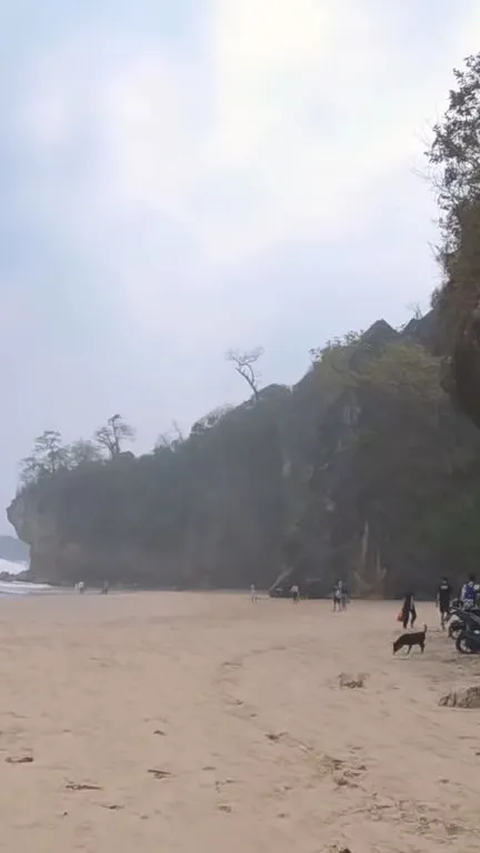 <b>Menyibak Keindahan Pantai Goa Langir, Pantai Eksotis dengan Seribu Gua di Lebak</b><br>