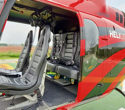 Mau Coba Naik Helikopter? Perjalanan 6 Menit Mesti Keluarkan Biaya Rp26 Juta