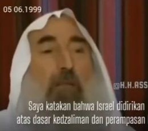 Syekh Ahmed Yassin Pendiri Hamas Palestina 'Ramal' Israel Hancur pada Tahun 2027, ini Dasarnya