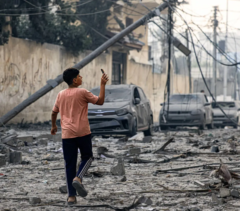 Israel Bom Sekolah PBB di Gaza Sebelum Gencatan Senjata Berlaku, 30 Orang Tewas