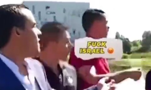 Beredar Video Cristiano Ronaldo Buang Mic Reporter Israel, Cek Faktanya