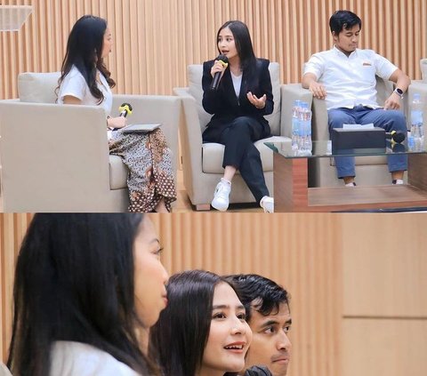 5 Potret Cantik Prilly Latuconsina Pakai Blazer Biru jadi Perbincangan, Netizen 'Benar-Benar Wanita Bervalue'