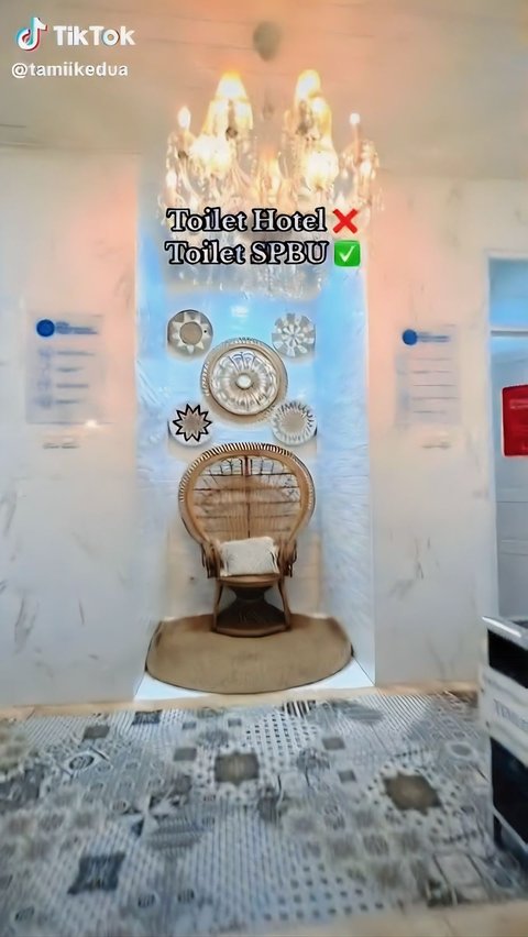 Potret Estetik Toilet SPBU di Sukabumi Bak Hotel Bintang 5, Bikin Pengunjung Betah