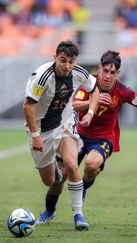 FOTO: Gilas Spanyol, Jerman Lolos ke Semifinal Piala Dunia U-17