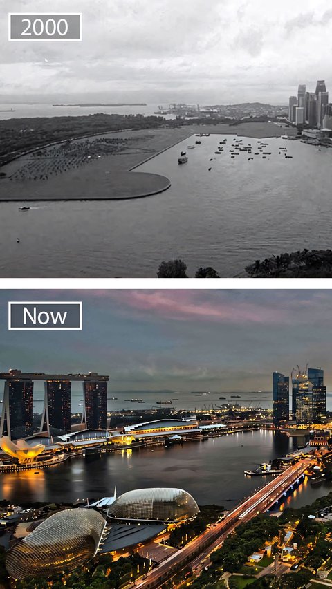 12 Potret Perubahan Wajah Kota-kota di Dunia dalam 100 Tahun Terakhir yang Begitu Mengesankan, Termasuk Jakarta