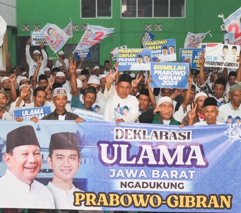 Ratusan Ulama Jabar Deklarasi Dukung Prabowo-Gibran di Pilpres 2024