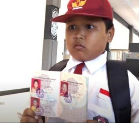 Anti Arrogant! This Kid Goes Abroad Every Day to Go to School