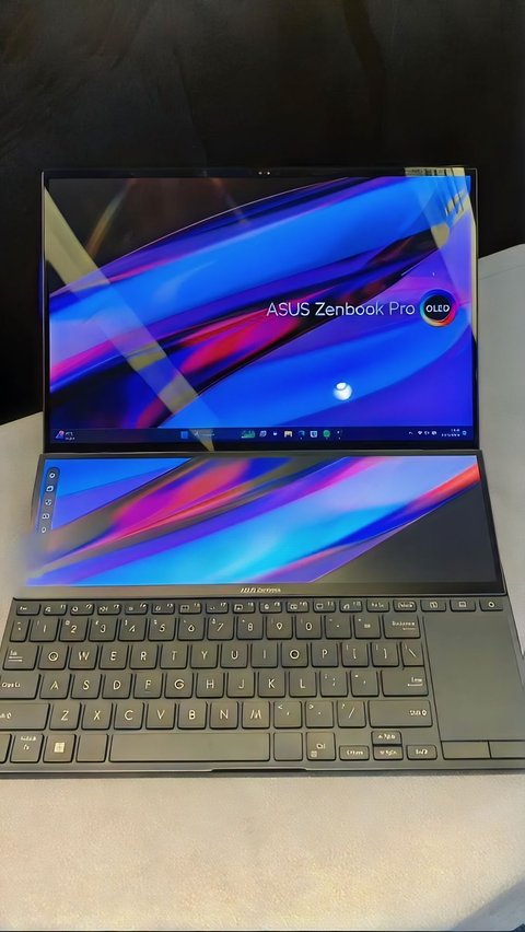 Asus Pamer ZenBook Pro 14 Duo OLED, Laptop Layar Ganda Perfoma Gahar<br>