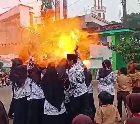 Kronologi Balon Gas Meledak saat Peringatan Hari Guru di Bekasi