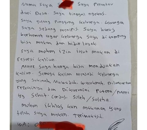 Jadi Tamu Tak Diundang di Nikahan Orang, Isi Surat Curhatan Anak Kos Ini Viral