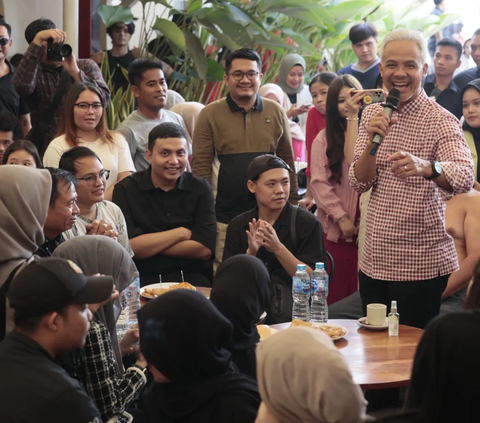 Dengar Curhatan Anak Muda Pontianak, Ganjar Ingin Buat Creative Hub di Seluruh Indonesia