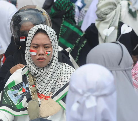 Aksi Damai Depok Bersama Palestina Berhasil Kumpulkan Donasi Rp2,2 Miliar