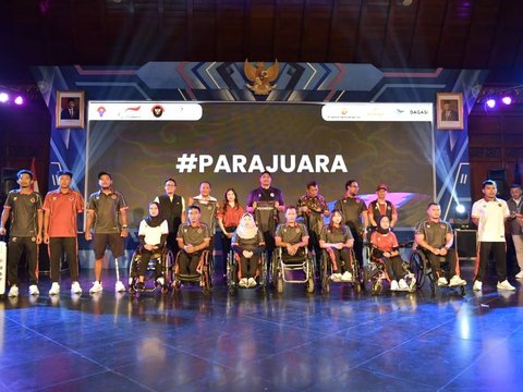 Launched Together with the Minister of Youth and Sports, Asian Para Games Athletes Wear Surakarta Designer Jerseys