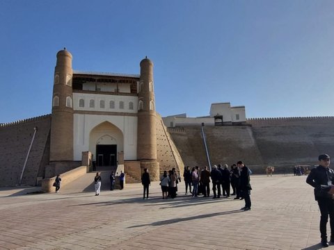 Tengok Potret Ark Fortress, Benteng Cantik Primadona Wisata di  Bukhara, Uzbekistan