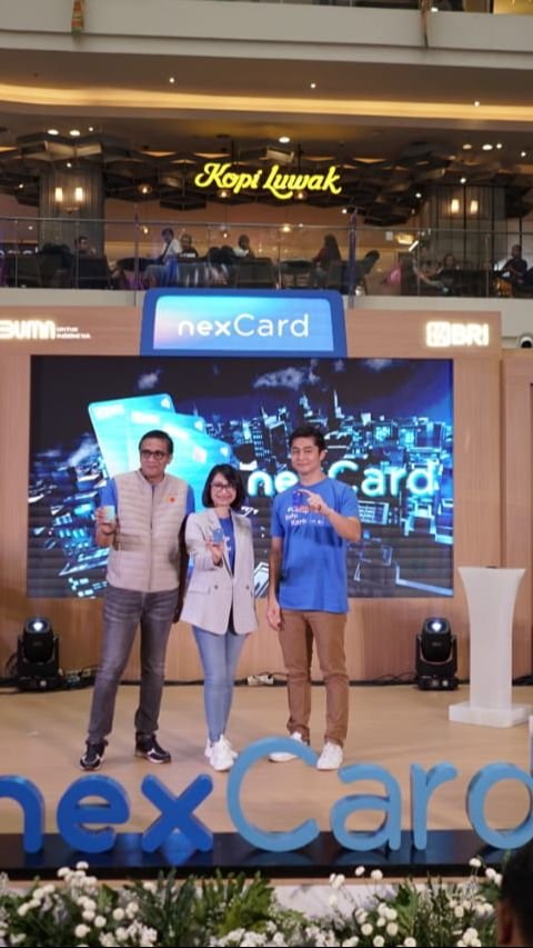 Luncurkan Kartu Kredit untuk Generasi Muda, Nex Card BRI Beri Kemudahan Bertransaksi