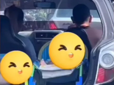 Viral Car Carrying 2 Babies in the Trunk Without a Door, Parents' Reason Causes Anger