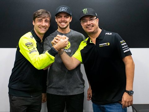 Pembalap Fabio Di Giannantonio Lengkapi Tim Pertamina Enduro VR46 MotoGP 2024